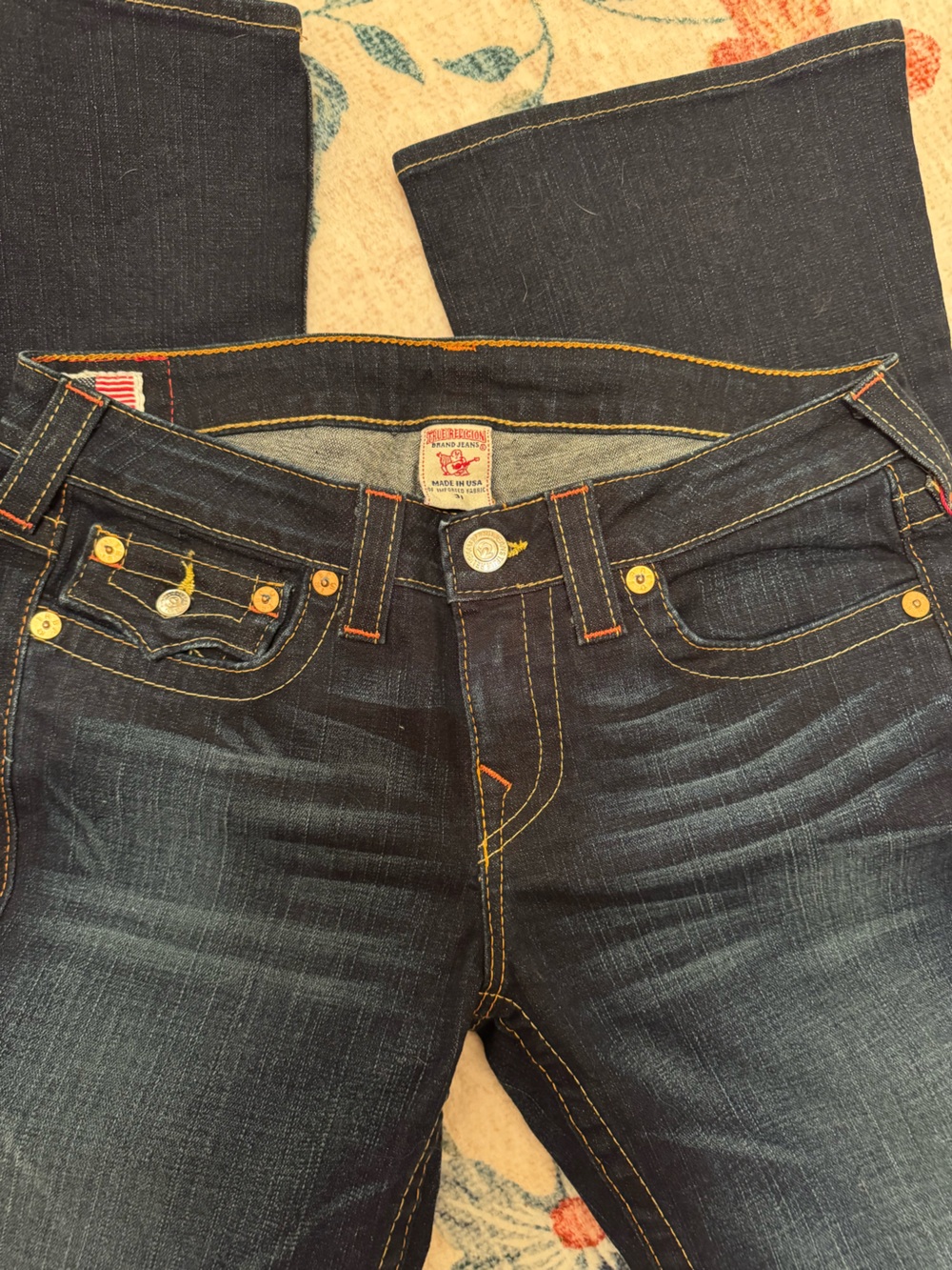 Vintage True Religion "World Tour" Becky Women’s Jeans - Picture 6 of 11